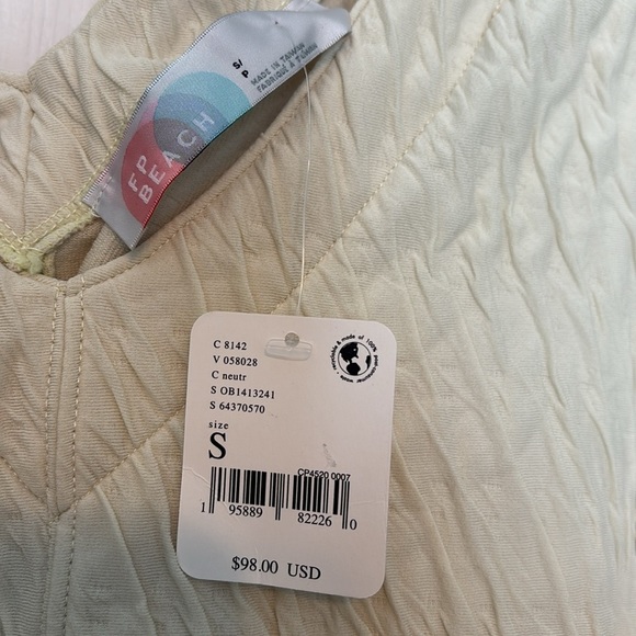 ‼️NWT‼️Free people Beach wavy top - Picture 4 of 4